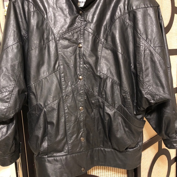 Pierre Balmain Paris leather jacket - Picture 4 of 11